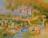 Renoir, Pierre Auguste - Laundresses at Cagnes